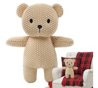 Zqkimzi Lucullan Stuffed Animals, Crocheted 3d Soft Hugging Doll, Cute Plush Toys with Soft Fabric, Handmade Crocheted Doll, Stuffed Animals with Adorable Design, Gift for Family Children