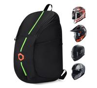 Zqkimzi Motorcycle Accessories Storage, Helmet Carrier Bag, Motorcycle Gear Backpack, Spacious and Sturdy Motorcycle Helmets Storage Bag with Multiple Compartments for Riding Accessories