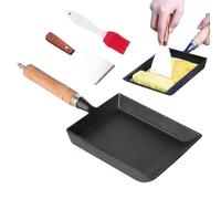 Zqkimzi Non Stick Egg Frying Pan, Induction Cookware Skillet, Non Stick Pan for Induction Stove, Cast Iron Pan for Eggs, Durable Non Stick Cooking Pan, Frying Pan for Dumplings