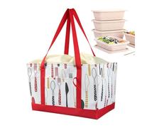 Zqkimzi Reusable Grocery Bags, Drawstring Shopping Bags, Heavy Duty Multi-Purpose Grocery Tote with Pockets for Home, Apartment, Outdoor Activities, Camping, Fishing, Picnic, Market, Shop, Travel