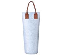 Zqkimzi Single Wine Bag, Felt Wine Holder, Thermal Wine Holder, Travel Wine Bag, Champagne Bottle Holder, Portable Wine Holder, Reusable Wine Bag, Insulated Wine Tote for Travel, Weddings