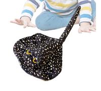 Zqkimzi Stingray Stuffed Animals, Cute Plush Sea Animal Toy, Soft Huggable Design, Funny Marine Life Character, 1-Pack, Ideal for Children, Themed, Home or Travel, 50x25x8cm