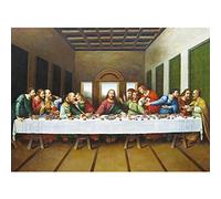 ZQMHCY Diamond Painting Kit 5D L'Ultima Cena di da Vinci Quadri con Perline Diamond Painting Kit Strass Ricamo a Punto Croce Craft Arts for Home Wall Decor 30 x 40 cm