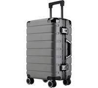 ZQNDFAC Novità Valigia rigida con ruote girevoli Bagaglio a mano Lucchetto con codice integrato Trolley da viaggio portatile di grande capacità Valigia da Viaggio