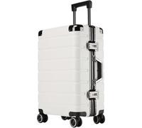 ZQNDFAC Novità Valigia rigida con ruote girevoli Bagaglio a mano Lucchetto con codice integrato Trolley da viaggio portatile di grande capacità Valigia da Viaggio