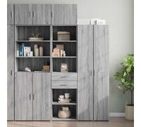 ZQQLVOO Armadio alto sottile con due scomparti diversi, armadietto per bagno, soggiorno, camera da letto, salvaspazio in legno con più ripiani