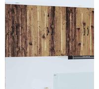 ZQQLVOO Kalmar - Spazzola frontale in legno anticato, 30 x 31 x 80 cm