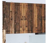 ZQQLVOO Kalmar - Spazzola frontale in legno anticato, 80 x 31 x 100 cm