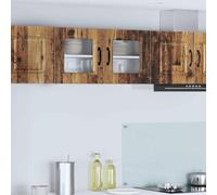 ZQQLVOO Kalmar - Spazzola frontale in legno anticato, 80 x 31 x 40 cm
