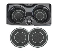 ZQRHHWINY 2 pièces Sottobicchieri Auto, per Ford Everest/B-Max/C-Max Impermeabili Sottobicchieri Auto Resistenti alle Alte Temperature Inserto Sottobicchieri,D