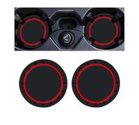 ZQRHHWINY 2 pièces Sottobicchieri Auto, per Ford Ranger/Everest 2016-2024 Impermeabili Sottobicchieri Auto Resistenti alle Alte Temperature Inserto Sottobicchieri,B