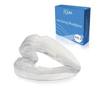 ZQuiet, Boccaglio anti-russamento, taglia comoda #2, ricarica singola, trasparente, made in USA, senza BPA, materiale di grado medico