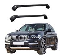ZQWZY Barra Portapacchi per BMW X3 E83 2015 2016 2017 2018 2019 2020 2021 2022 Barre Portatutto in Alluminio 75 kg/ciascuno Portante 2 Pezzi,1
