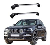 ZQWZY Barra Portapacchi per BMW X3 E83 2015 2016 2017 2018 2019 2020 2021 2022 Barre Portatutto in Alluminio 75 kg/ciascuno Portante 2 Pezzi,3