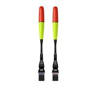 Zqxnt 2Pcs LED Glow Float Top Mount Notte Strumento di Pesca Sensibile Luminoso Galleggianti Sostituzione Boe di Pesce Accessori Top Mount Boe Strumento di Notte