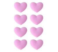 Zqxnt 8pcs A Forma Di Cuore Silicone Ammortizzatori Vibrazioni Per Racchetta Da Tennis Assorbimento Degli Urti E Decorazione Elegante Silicone Morbido Attrezzatura Di Controllo Delle Vibrazioni