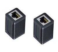 Zqxnt Accoppiatore Ethernet RJ45 femmina a femmina connettori per cavo di rete CAT6 CAT5e prolunga femmina F Joiner adattatore di rete