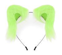 Zqxnt Artigianato Peloso Peluche Orecchie di Gatto Fascia per Capelli Puntelli di Ruolo Puntelli Copricapo Per Compleanno Feste a Tema Festival Festival Incontro Donne Copricapo