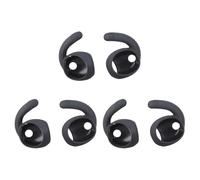 Zqxnt Auricolari in-ear in silicone per cuffie manicotto tappi per le orecchie gancio morbido per boccioli 3 cuscinetti protettivi