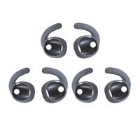 Zqxnt Auricolari in-ear in silicone per cuffie manicotto tappi per le orecchie gancio morbido per boccioli 3 cuscinetti protettivi