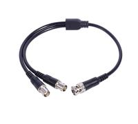 Zqxnt Cavo coassiale professionale BNC maschio a femmina RG8X 50Ohm VSWR basso per applicazioni Oscilloscopio 40cm Lunghezza BNC cavo coassiale