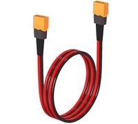 Zqxnt Cavo di prolunga XT60 da 0,6 m a 15,2 m, 12 AWG, connettori maschio-maschio, per pacchi di batterie solari, filo di accumulo di energia giocattolo telecomandato