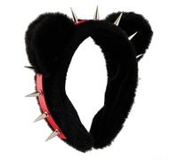 Zqxnt Cerchietti con orecchie di gatto, per anime, incontri a tema, appassionati di film, con orecchini in metallo, per adolescenti e adulti
