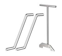 Zqxnt Chiave multifunzione per smaltimento dei rifiuti Strumento essenziale da cucina Strumento per impieghi gravosi Manuale per cucine efficienti Gestione dei rifiuti Chiave flange per lavello