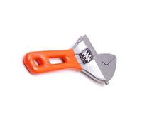 Zqxnt Chiave regolabile professionale con apertura a ganascia da 30 mm, impugnatura antiscivolo per bagno, riparazione e installazione, chiave regolabile con ampia apertura