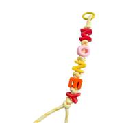 Zqxnt Colorful Lettera Bead Bag Charm Design Individualizzato Borsa Pendente Appeso Per Dichiarazione Alla Moda Alla Moda E Stili Unici Lettera Colorata Bead Portachiavi