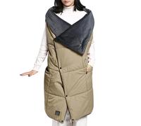 Zqxnt Coperta riscaldata elettrica leggera Scialle riscaldamento USB multifunzionale tiro indossabile per viaggio Throw Vest Mat