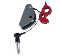 Zqxnt Dispositivo smontabile di arresto di caduta con la lega di alluminio di frenatura per il tetto & lo strumento regolabile del discensore di velocità di manutenzione