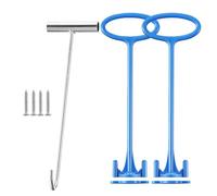 Zqxnt Efficace maniglia e gancio del cestello del filtro della piscina del metallo per la pulizia costante della piscina Installazione rapida Maniglia del cestino del lettore