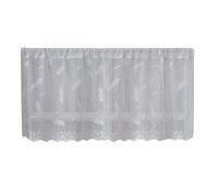 Zqxnt Eleganti tende da caffè con decorazione in pizzo bianco portatile per privacy e illuminazione naturale, facile da installare