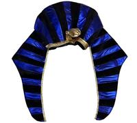 Zqxnt Faraone Cappello Serpente Hairband Cosplay Fasce per Halloween Cosplay Regina d'Egitto Perline Dorate Copricapo Halloween