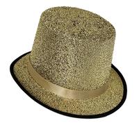 Zqxnt Fedora Cappello a cilindro Blingbling a tesa corta Dress Up Cappello da mago per sfilata, spettacoli teatrali, carnevale, vacanze, Fedora per gli uomini