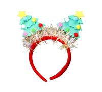 Zqxnt Festeggia le vacanze con la fascia unisex dell'albero di Natale per donne e bambini, accessorio natalizio per giovani e vacanze