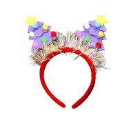 Zqxnt Festeggia le vacanze con la fascia unisex dell'albero di Natale per donne e bambini, accessorio natalizio per giovani e vacanze