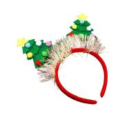 Zqxnt Festeggia le vacanze con la fascia unisex dell'albero di Natale per donne e bambini, accessorio natalizio per giovani e vacanze
