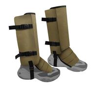 Zqxnt Gambali a prova di serpente regolabili ventilate per zaino in spalla escursionismo sopravvivenza all'aperto leggero serpente gambe sentinelle ventilate modificabili