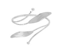 Zqxnt Grande Fiore/Foglia Braccio Regolabile Superiore Bracciali Gioielli A Mano Unico Braccia Aperte Del Braccialetto Del Polsino Del Braccialetto