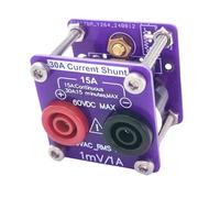 Zqxnt Jack correnti a banana continui dello shunt 15A 5kHz 4mm per lo shunt corrente sano portatile dell'attrezzatura