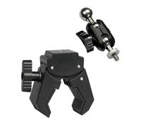 Zqxnt Manubrio regolabile per manubrio con testa a sfera da 17 mm per fotocamera del telefono Fotografia Luce Parentesi con testa a sfera