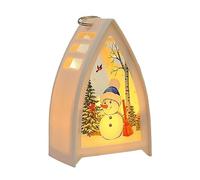 Zqxnt Natale Casa Giardino Led Elettronico Pupazzo di Neve Santa Luce Notte di Natale Atmosfera Decorazione Home Decor Santa