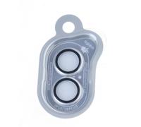 Zqxnt Pellicola in vetro temperato per lenti anti-impronte, durezza 9H, copertura migliorata per la protezione invisibile dell'obiettivo della serie 16