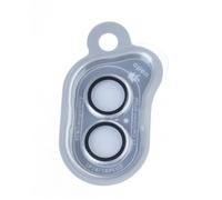 Zqxnt Pellicola in vetro temperato per lenti anti-impronte, durezza 9H, copertura migliorata per la protezione invisibile dell'obiettivo della serie 16