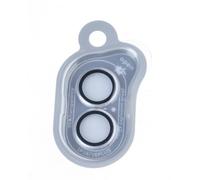 Zqxnt Pellicola in vetro temperato per lenti anti-impronte, durezza 9H, copertura migliorata per la protezione invisibile dell'obiettivo della serie 16