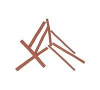 Zqxnt Smorzatori in pelle di grado professionale per un maggiore trasferimento di potenza e resistenza della racchetta in badminton/tennis String Saver Pads