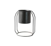 Zqxnt Supporto per piante in vaso in metallo con supporto per vasi da fiori in ferro, decorazione per la casa, cestino da appendere per interni, grande