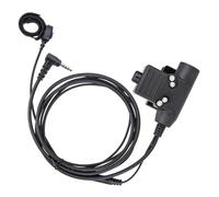 Zqxnt U94 PTT Connettore Cavo Microfono Boom Per Yaese VX-3R Adattatore Auricolare Spina